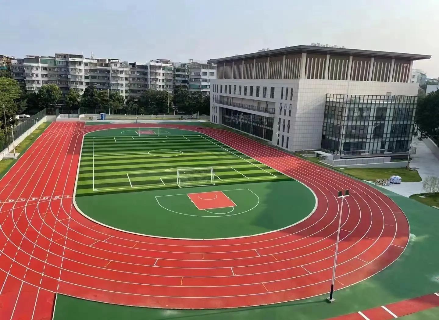 孝感市塑胶跑道塑胶篮球场 - 方案